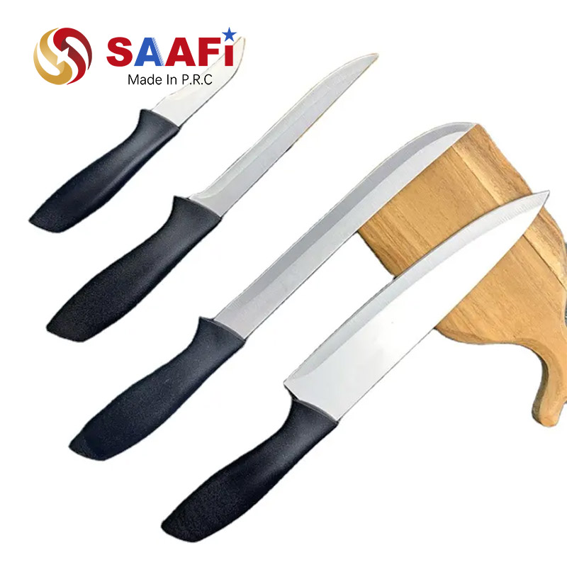 Plastic Handle Serrated Bread Paring Steak Boning