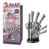 9 PCS Hollow Handle Knife Set
