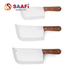 Axe Slaughter Knife with Wood Handle