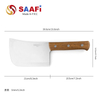 Slaughter Knife with Merbau Wood Handle
