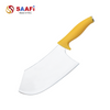 Professional Kitchen Knives with Yellow Plastic Handles