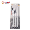 Stainless Steel Cutlery Set – Knife Fork Spoon with Plastic Handle | Blister Card Household Tableware