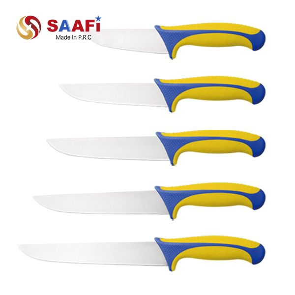 Plastic Handle Boning Knife for Meat Processing 5–9 Inch Stainless Steel Blade