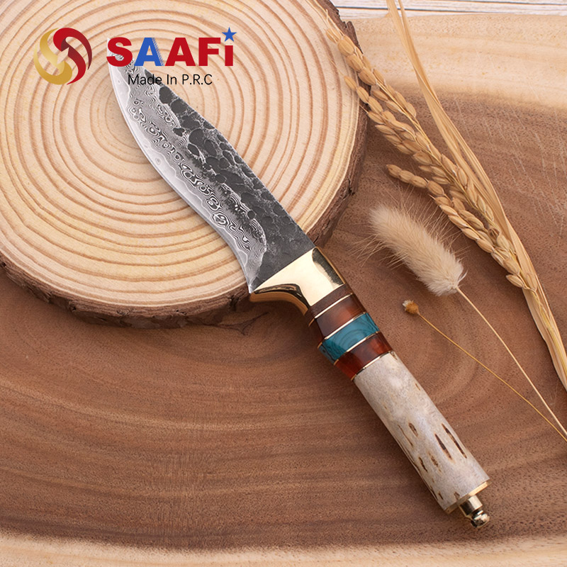 Handmade Damascus Folding Pocket Knife