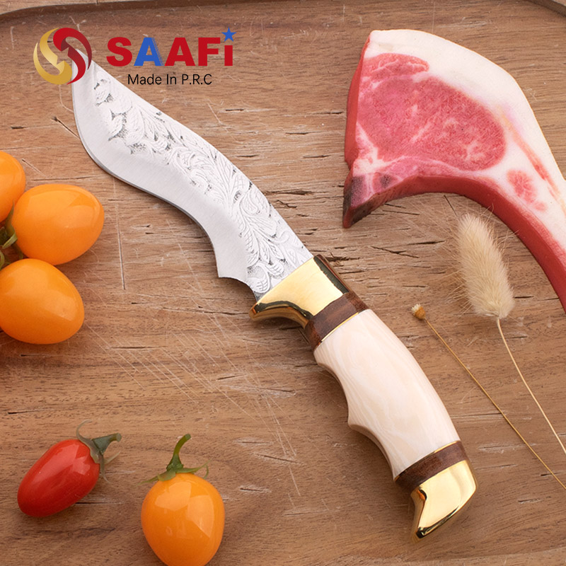 Damascus Steel Fixed Blade Knife