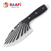 Black Coating Chopping Knife with PP Handle