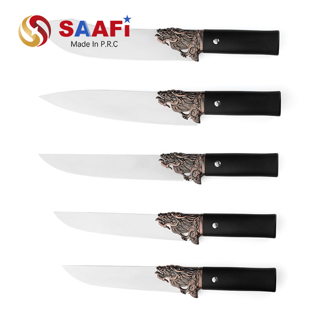Butcher Chef Knife with Plastic Handle