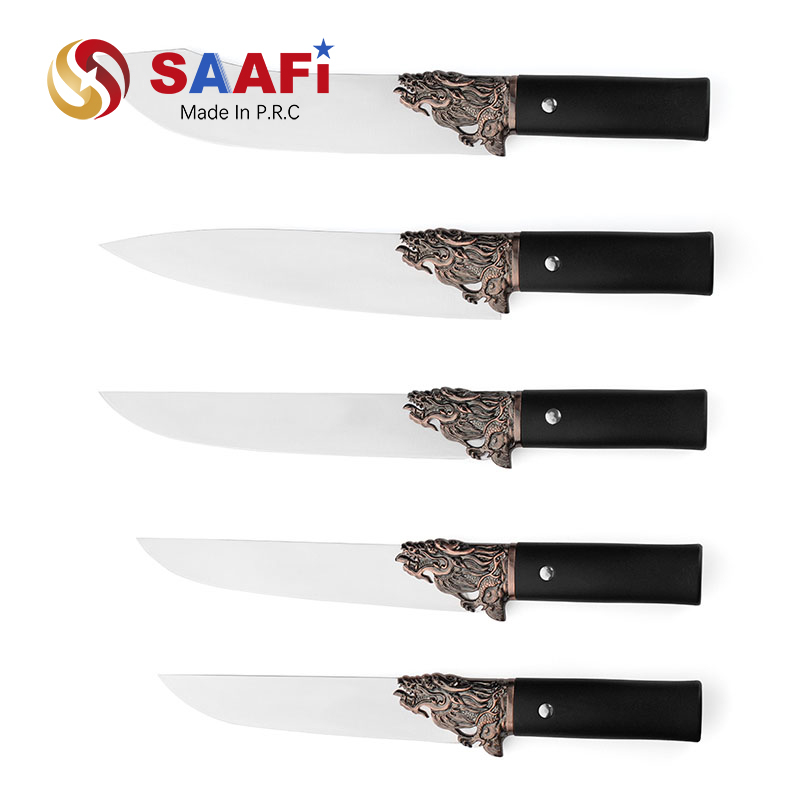 Butcher Chef Knife with Plastic Handle