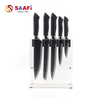 Clear Acrylic Magnetic Knife Block Holder – Modern Transparent Knife Stand for Kitchen Storage