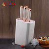 Universal Knife Block Holder – Modern Plastic Knife Stand for Kitchen Storage