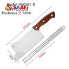 Pecah daging tugas berat dengan pegangan kayu beech (7 ″ –10 ″)