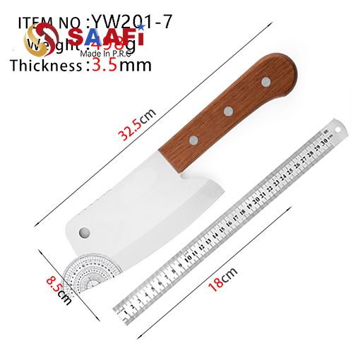 Pecah daging tugas berat dengan pegangan kayu Merbau (7 ″ –10 ″)