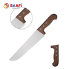 3Cr Stainless Steel Kitchen Chopper with Triple-Riveted Wooden Grip