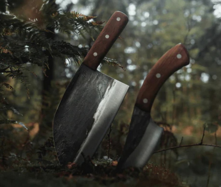 Multi Purpose Damascus Outdoor Knife