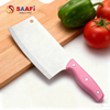 Professional Stainless Steel Cleaver Knife with Ergonomic Plastic Handle – Lightweight Kitchen Chopper