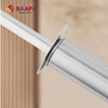 Stainless Steel Knife Sharpening Rod with Ergonomic Handle – Lightweight 19cm Honing Steel