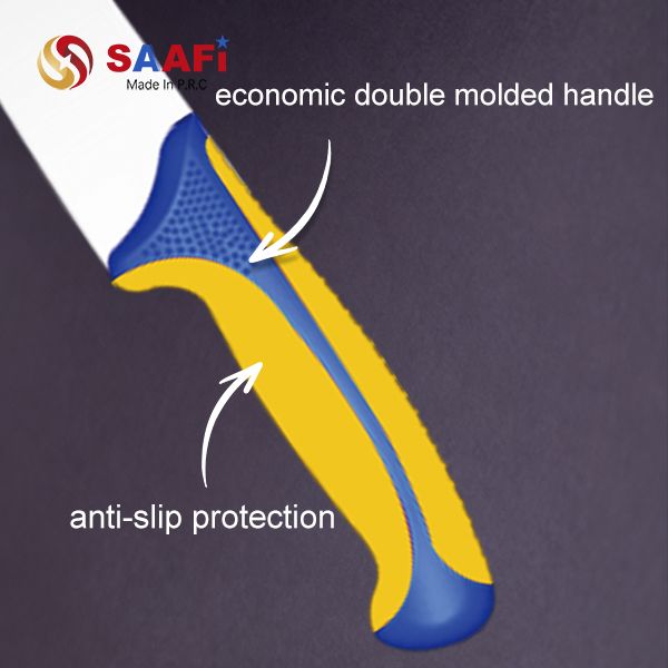 Plastic Handle Chef Knife for Meat & Vegetable Processing