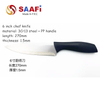Plastic Handle Serrated Bread Paring Steak Boning