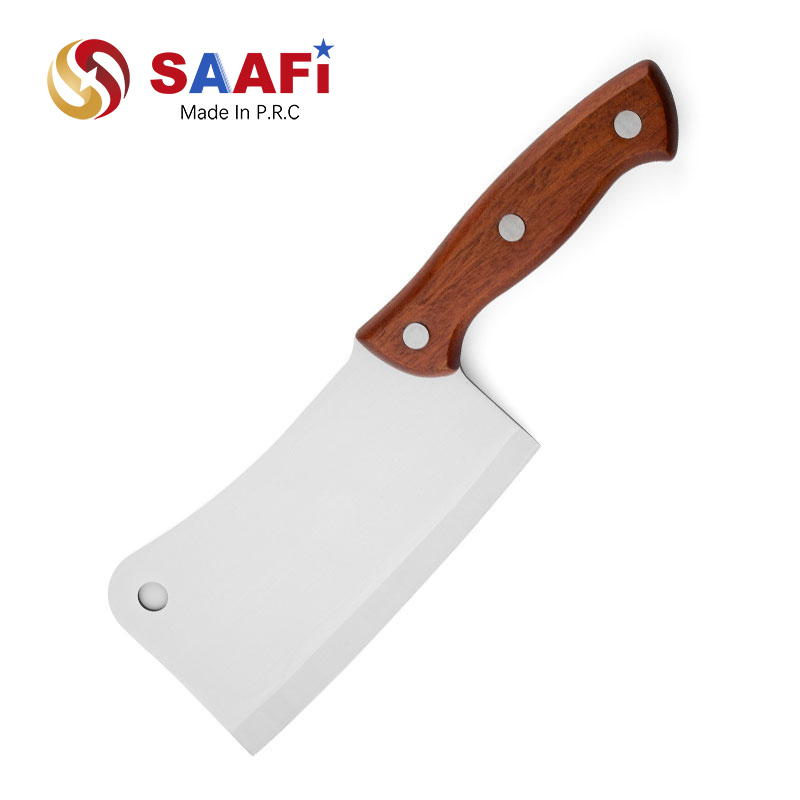 Chopping Knife with Merbau Wood Handle