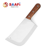 Axe Slaughter Knife with Wood Handle