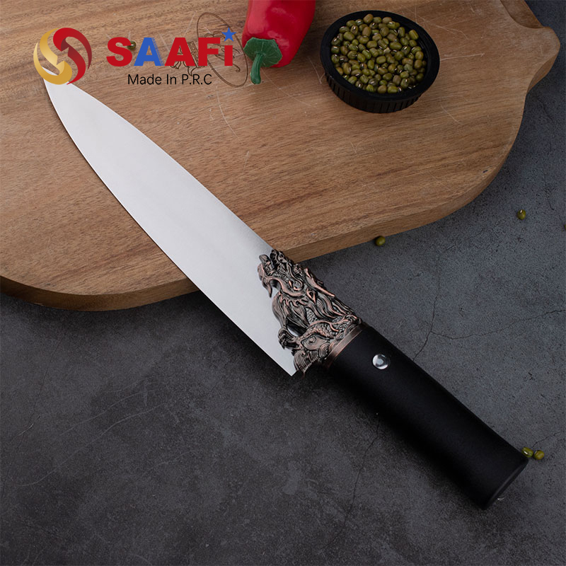 Butcher Chef Knife with Plastic Handle
