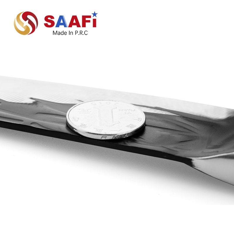 Black Coating Chef Knife with Wood Handle