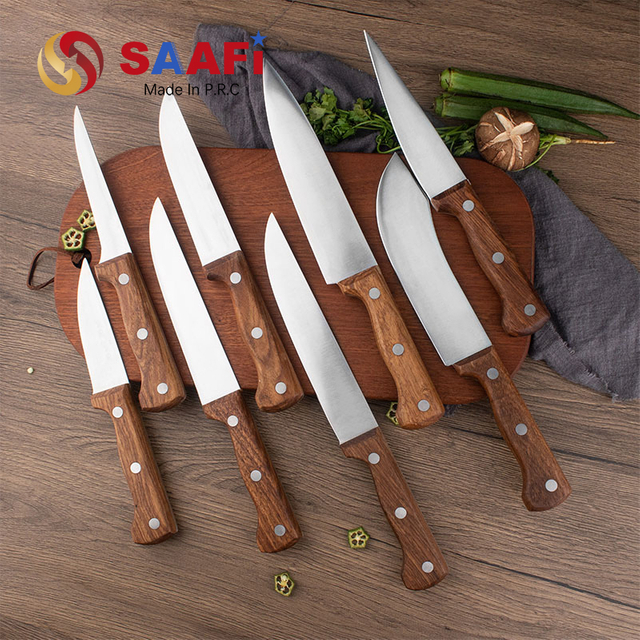 Rosewood Handle 8 Inch Chef Knife