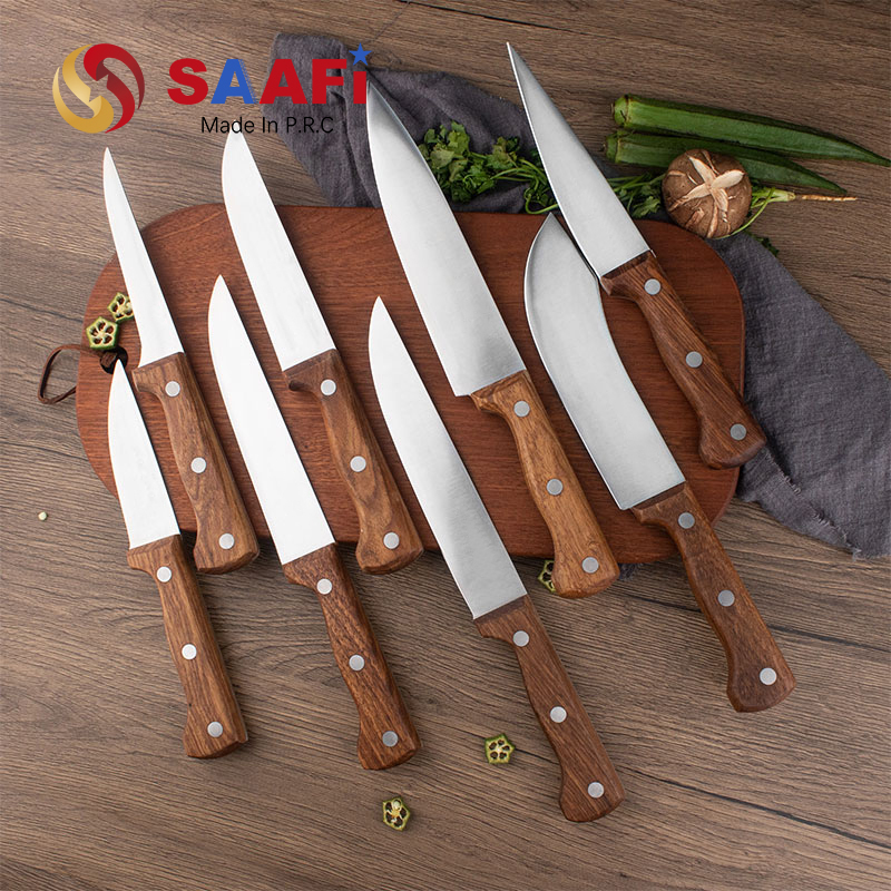 Rosewood Handle 8 Inch Chef Knife
