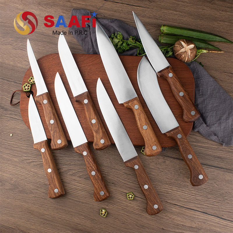 Rosewood Handle 8 Inch Chef Knife