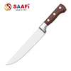 8 Inch Butcher Knife Rosewood Handle