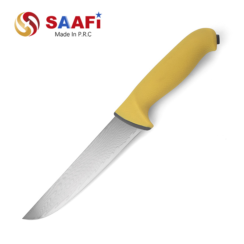 Damascus Blade Chef Knife with Silicone Handle