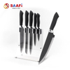 Clear Acrylic Magnetic Knife Block Holder – Modern Transparent Knife Stand for Kitchen Storage
