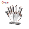 Transparent Acrylic Knife Block with Modern Design | Durable Knife Holder Stand