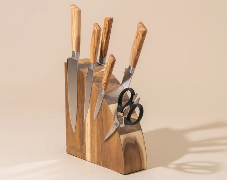 Wooden Kitchen Knife Block Suppliers France