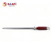Premium Knife Honing Rod with Hardwood Handle – Stainless Steel Sharpening Tool for Chefs