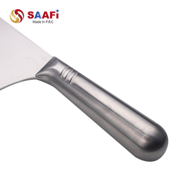 Stainless Steel Meat Cleaver Knife with Ergonomic Handle – Lightweight Kitchen Butcher Knife