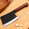 Heavy-Duty Butcher Cleaver with Wooden Handle – 6.8mm Thick Blade for Meat And Bone Cutting