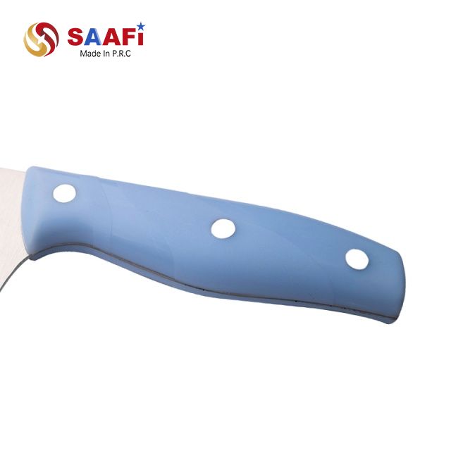 Plastic Handle Stainless Steel Cleaver Knife for Kitchen Use – Lightweight And Durable