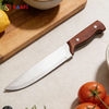 Professional Wooden Handle Chef Knife – Sharp & Durable Cutting Blade