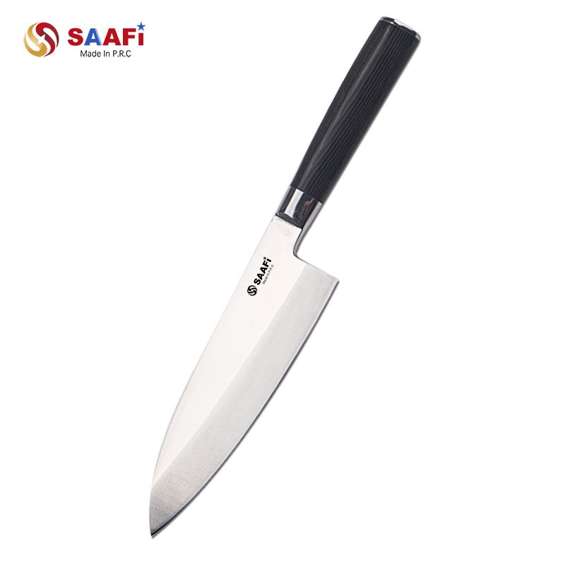 Stainless Steel Chef Knife with Ergonomic Handle – Professional Multipurpose Kitchen Knife