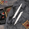Stainless Steel Slicing Knife with Ergonomic Handle – Japanese Style Long Blade Kitchen Knife