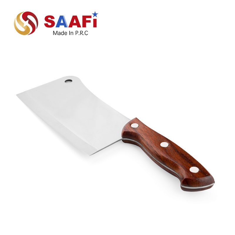 Chopping Knife with Merbau Wood Handle