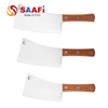 Heavy Knife with Wood Handle