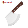 Axe Knife with Wood Handle