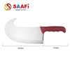 3Cr Chpper Slicing Knife with Wood Handle