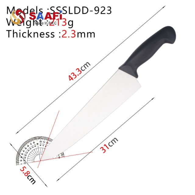 12.5 inch chef knife