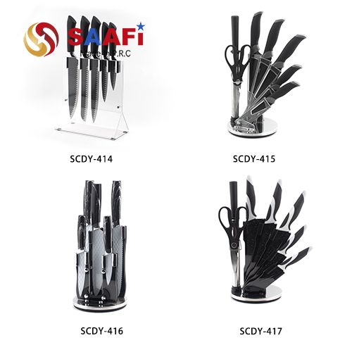 Premium Knife Block Stand | Universal Knife Holder for Professional Kitchens – SCDY Series