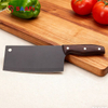 Professional Stainless Steel Cleaver Knife with Ergonomic Wooden Handle for Kitchen Use