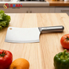 Stainless Steel Meat Cleaver Knife with Ergonomic Handle – Lightweight Kitchen Butcher Knife