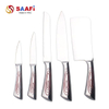 5-Piece Stainless Steel Hollow Handle Kitchen Knife Set – Chef, Bread, Carving, Utility & Paring Knives